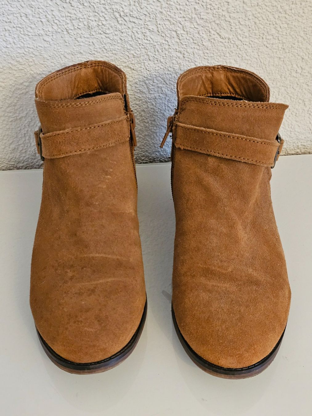 C&A Scarpe da donna: Braune Stiefeletten, Gr. 37 – Usato da Birr venduto da V-K