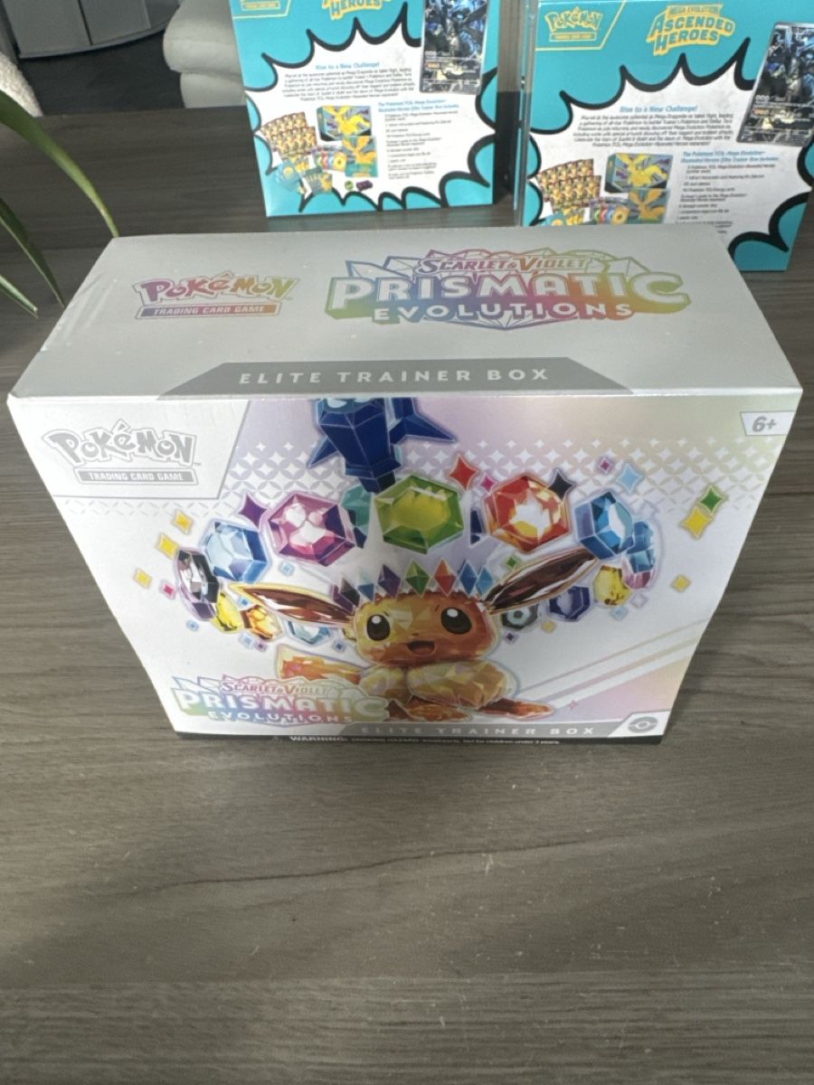 Pokémon Carte collezionabili: Pokémon Elite Trainer Box Prismatic Evolutions ENG – Nuovo e nell'imballaggio originale da Riazzino venduto da bar_f9fn