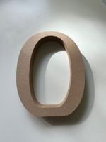 Deko Zahl „0“ aus MDF NEU!