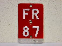 FR 87 VELONUMMER - FAHRRADSCHILD