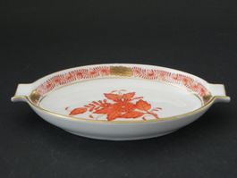 Aschenbecher HEREND * CHINESE BOUQUET RUST * Ungarn