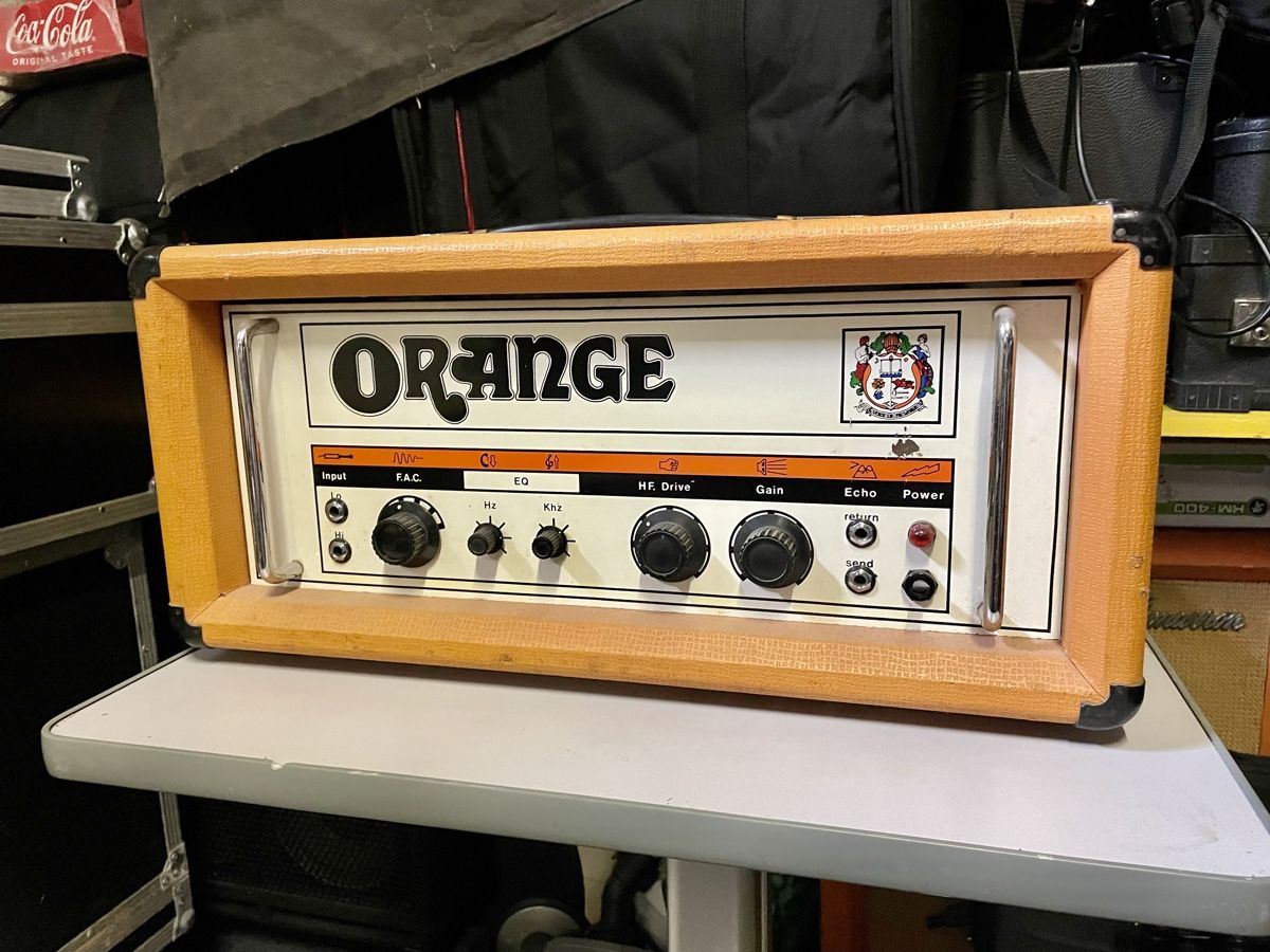 Amplificatori: 1973 Orange OR120 Vintage – Usato da Kriens venduto da glucifer 1
