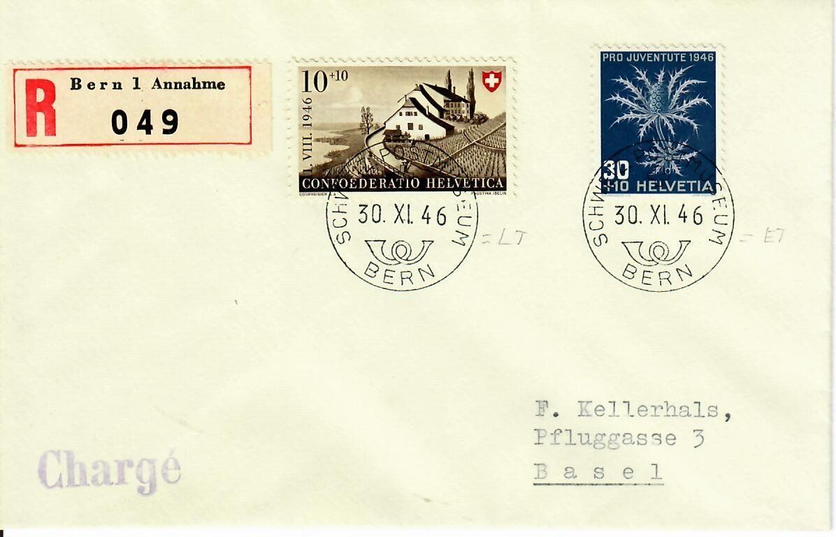 Tutti i francobolli: Letzttag - Ersttag   30.XI.46 – Usato da Hochdorf venduto da Ziegel-16