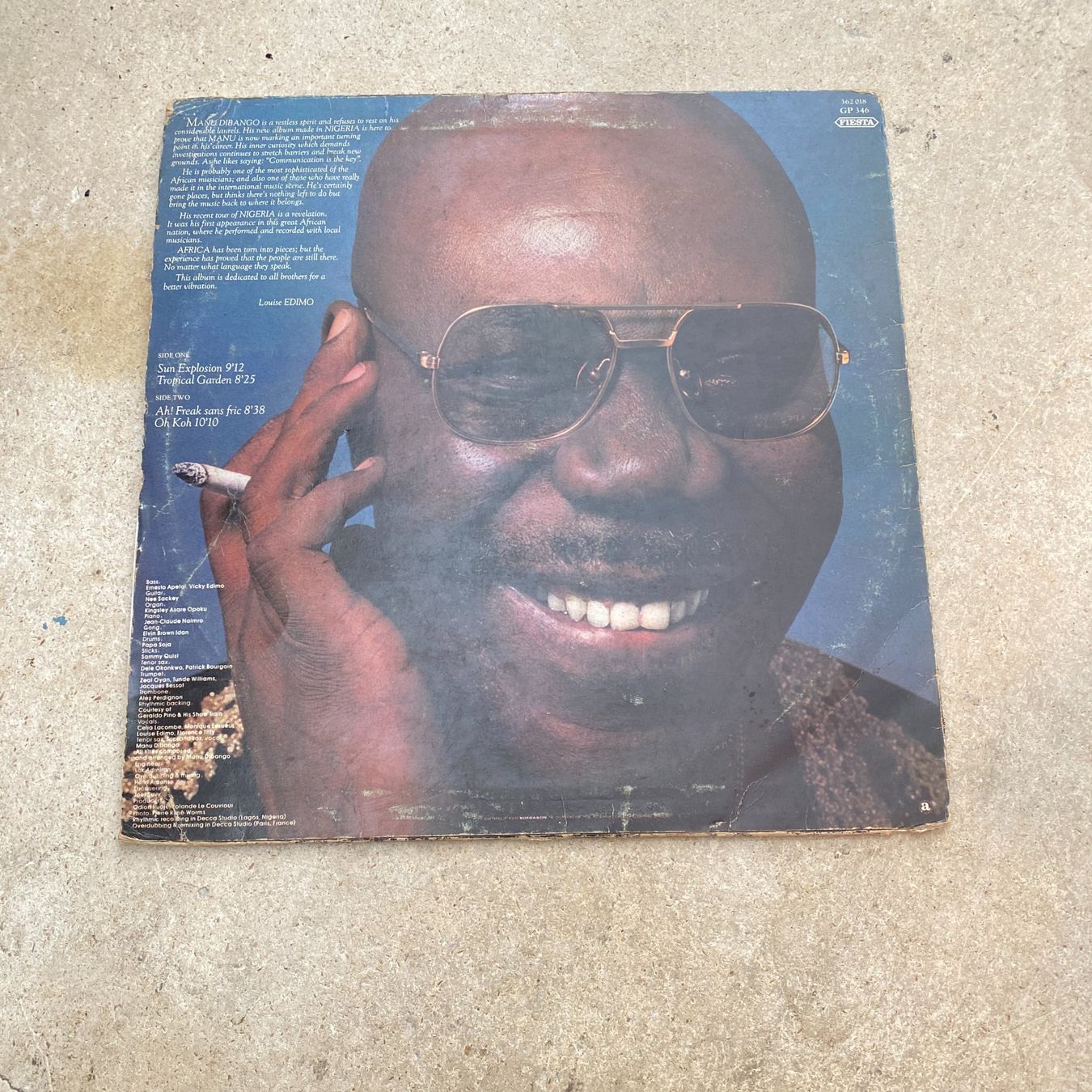 Dischi in vinile: Manu Dibango – Home Made – Usato da Zürich venduto da honey-k 1