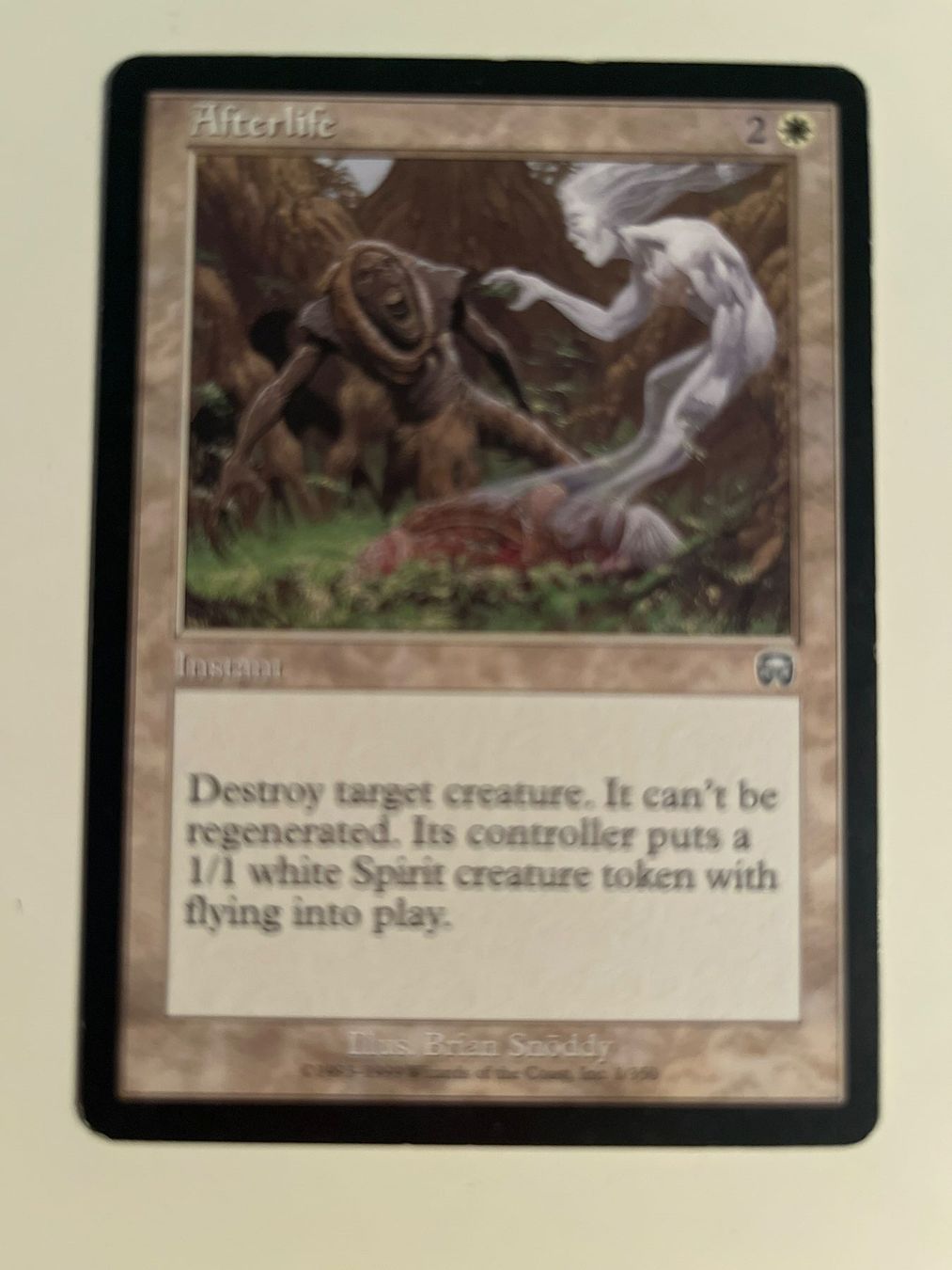Magic The Gathering Carte collezionabili: 1 x Afterlife - Magic: The Gathering - MtG – Usato da Kriens venduto da Shadi1980