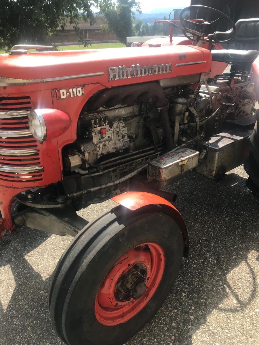 Hürlimann Trattori: Hürlimann D110 Traktor – Usato da Matzingen venduto da MayaR 5