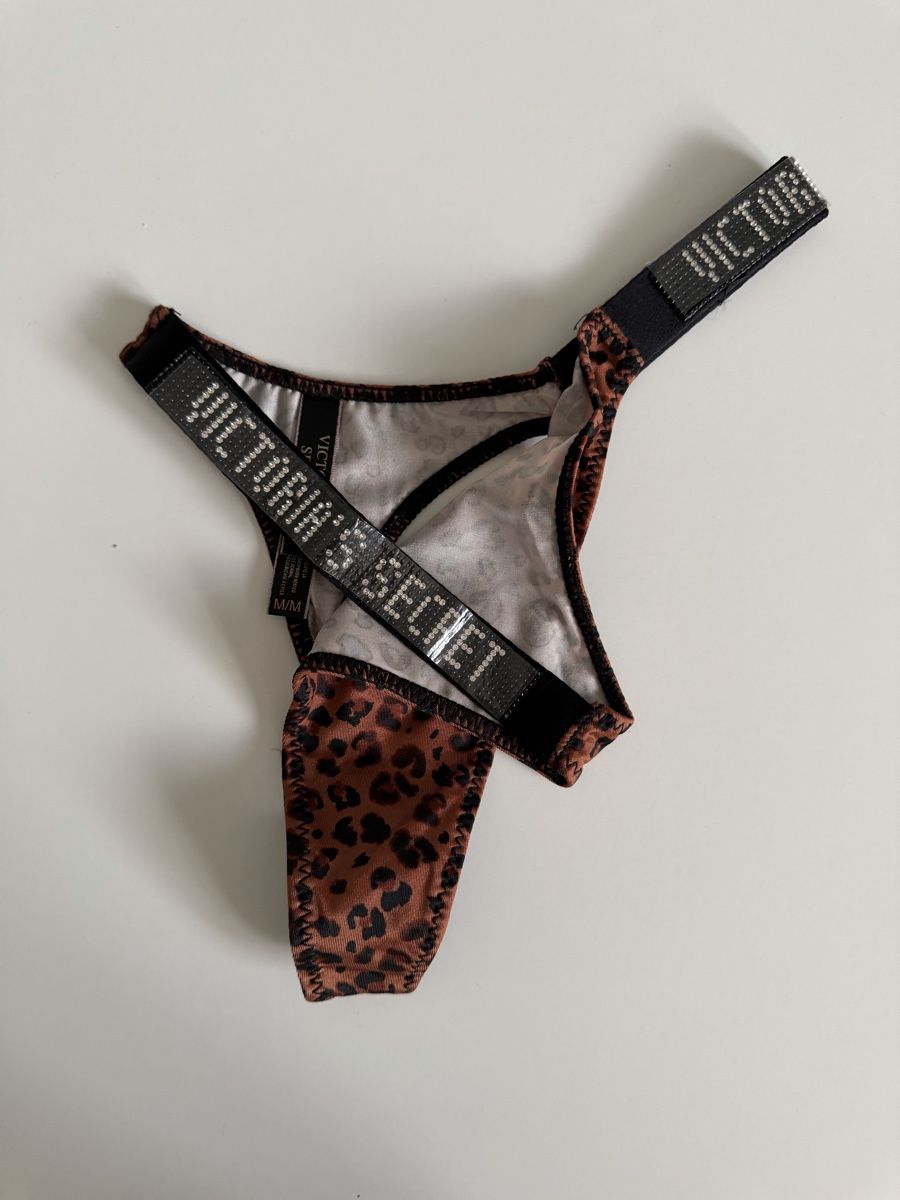 Victoria's Secret Altra biancheria intima: Victoria's Secret Thong Leopard Print Size M New – Nuovo e nell'imballaggio originale da Gränichen venduto da Domsiiiii 1