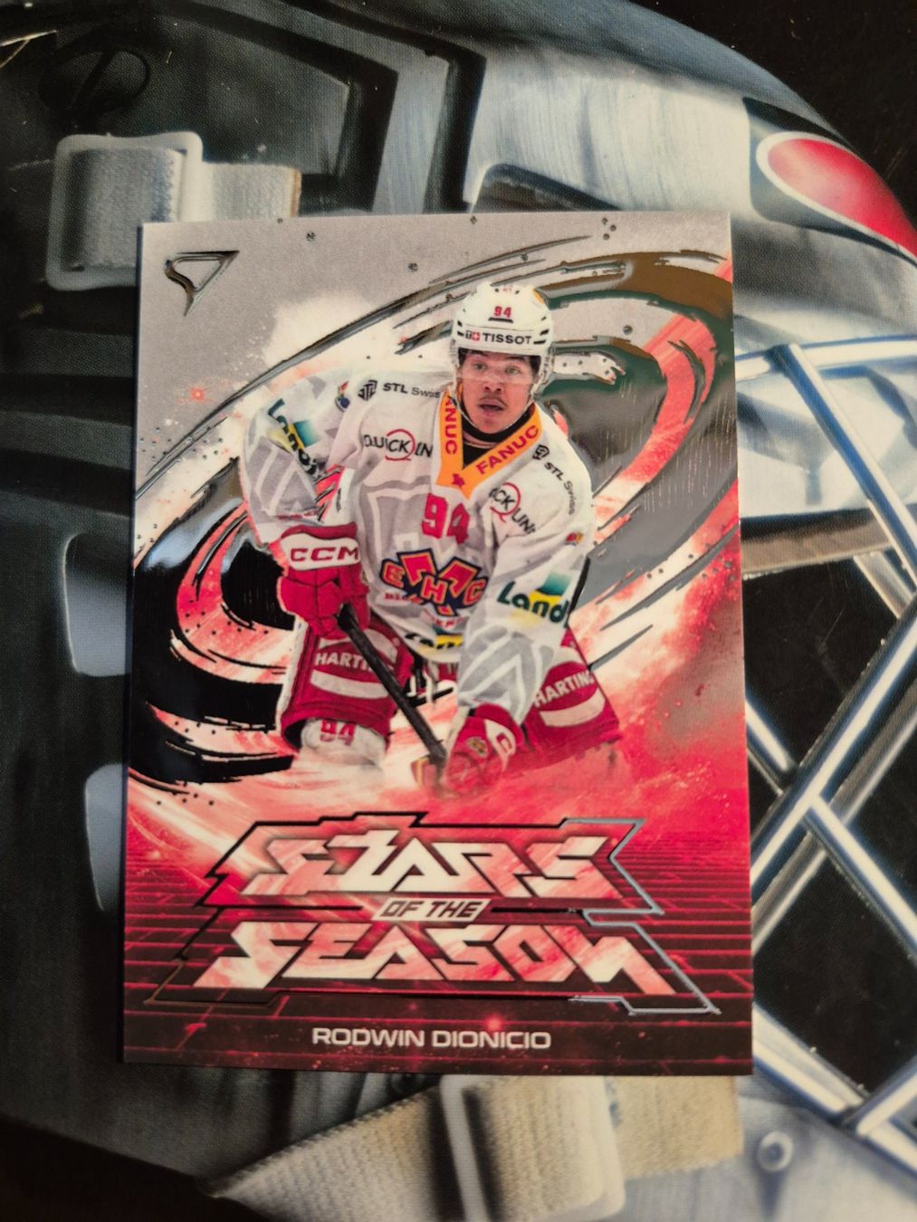 Sportzoo Sammelbilder & Trading cards: Rodwin Dionicio EHC Biel Playoffs 2025/26 – Gebraucht aus Treiten von Sauber73