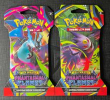 2x Pokemon Phantasmal Flames Sleeved Booster Pack English