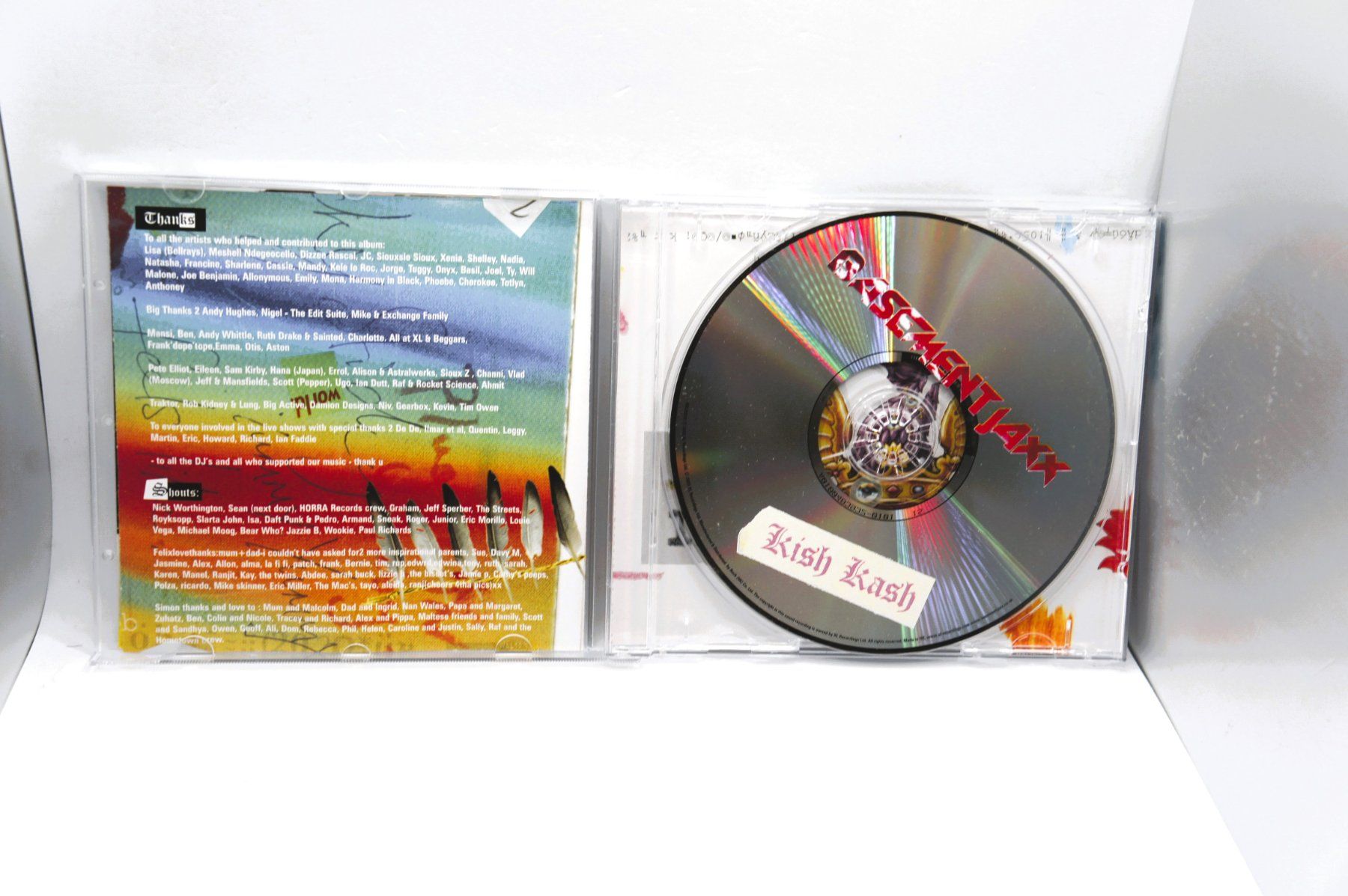 CDs: CD Basement Jaxx – Kish Kash – Gebraucht aus Ernetschwil von luisvonerni 2