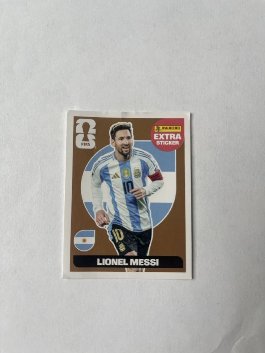 Panini Carte collezionabili: Panini Extra Sticker - Lionel Messi Bronze – Usato da Niederrohrdorf venduto da horst6789