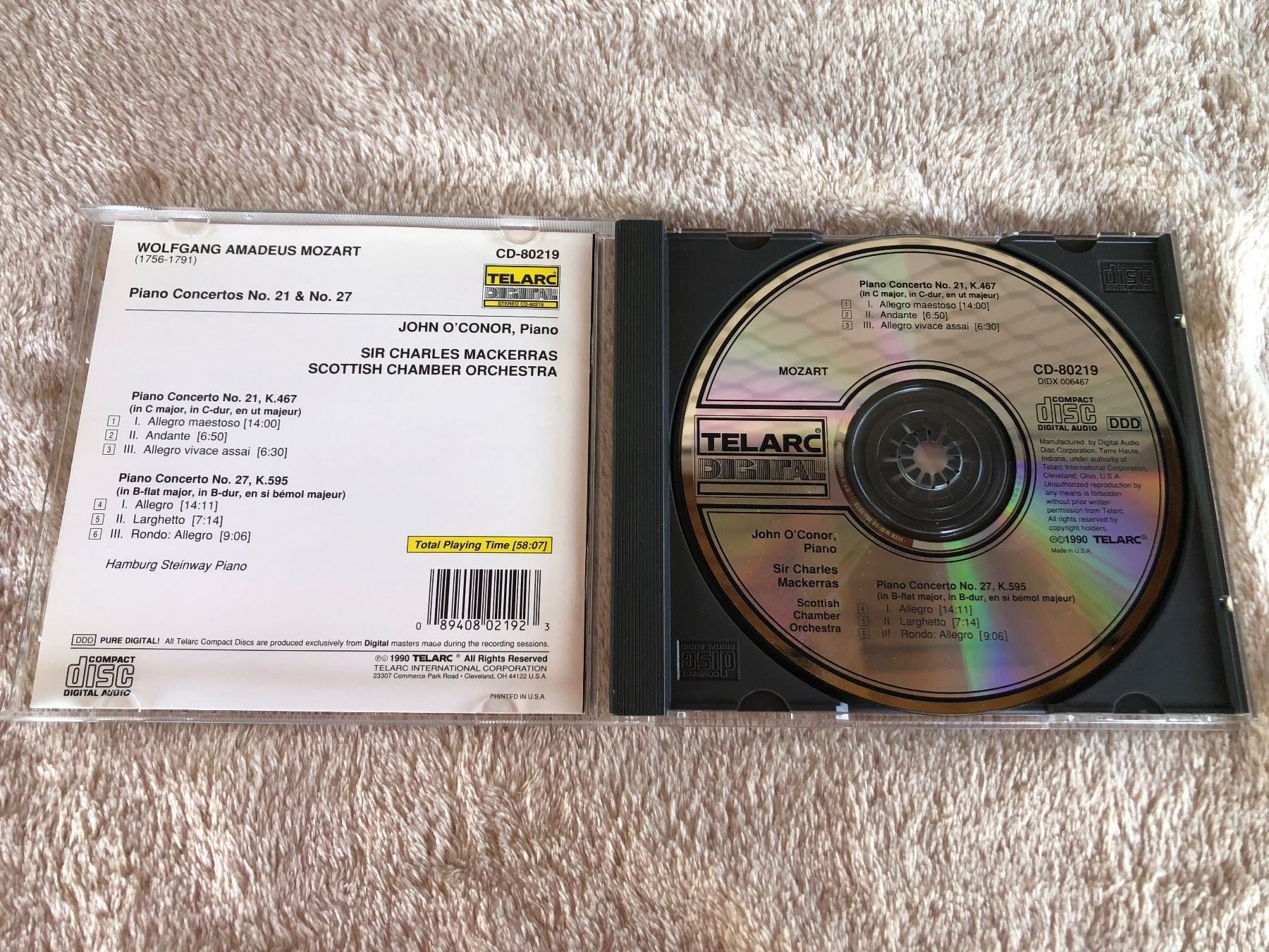 CDs: Mozart Klavierkonzerte Nr. 21 & 27, CD – Gebraucht aus Schübelbach von Dolly990_2 1