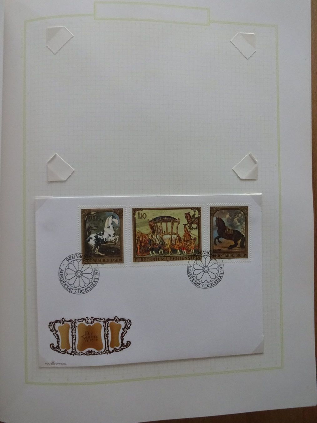 Tutti i francobolli: 60 Blatt. Liechtenstein FDCs und Briefmarken – Usato da Goldach venduto da armando_r 7