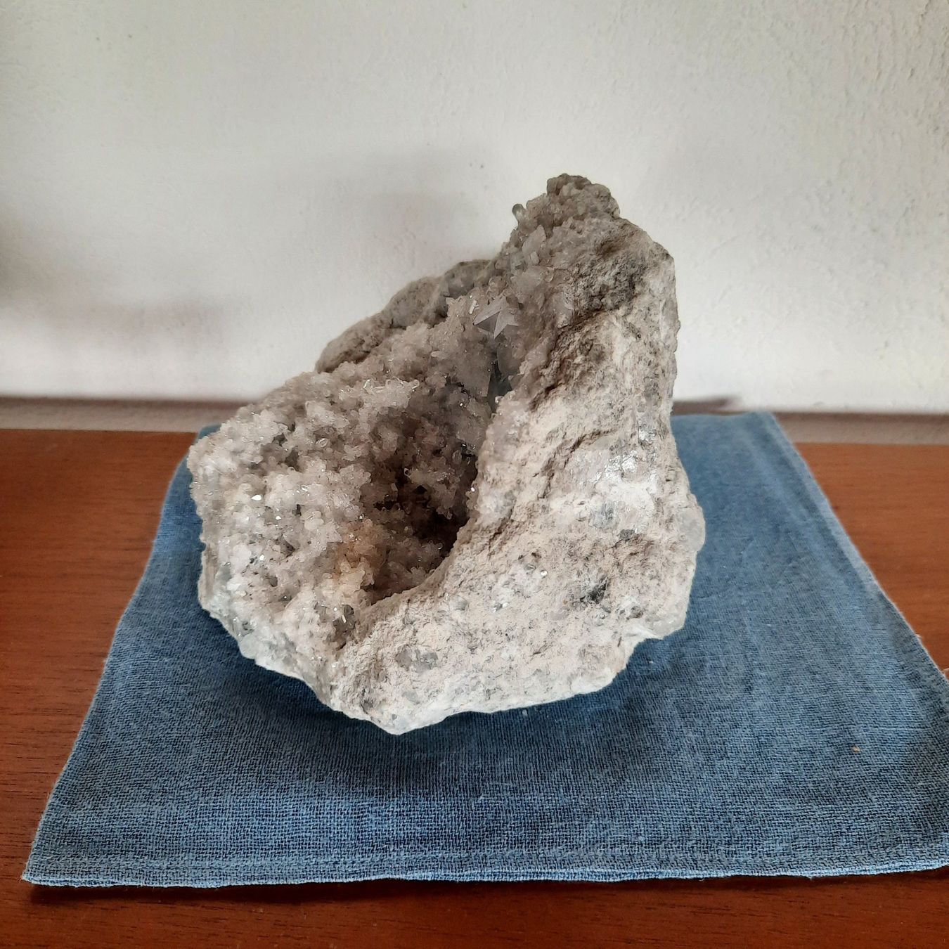 Mineralien & Heilsteine: Coelestin Druse ca. 3,3 kg – Gebraucht aus Rosshäusern von planet-7 3