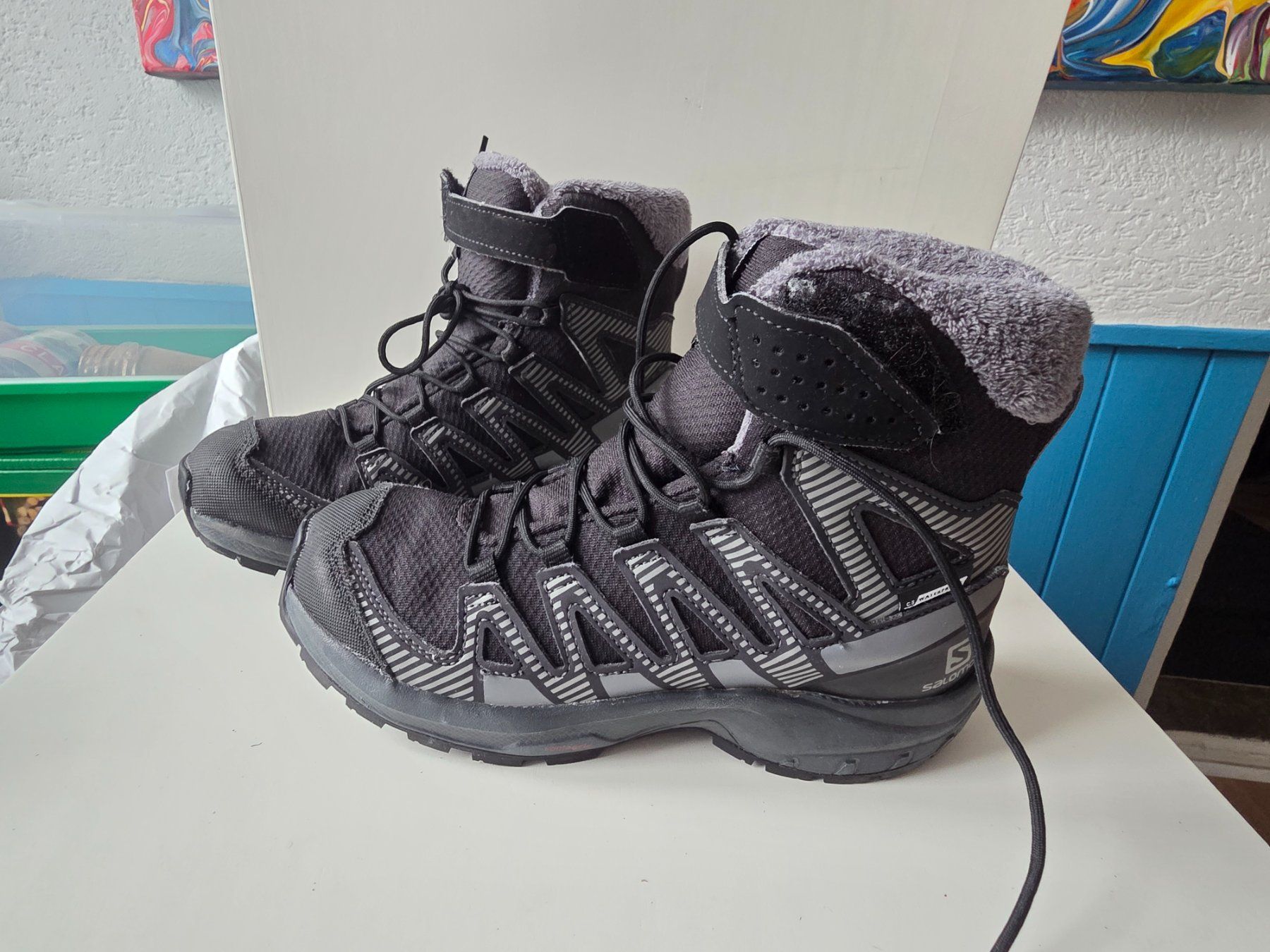 Salomon Scarpe per ragazzi: Salomon Winter Boots Gr. 34 Schwarz – Usato da Nidfurn venduto da antonio737 1