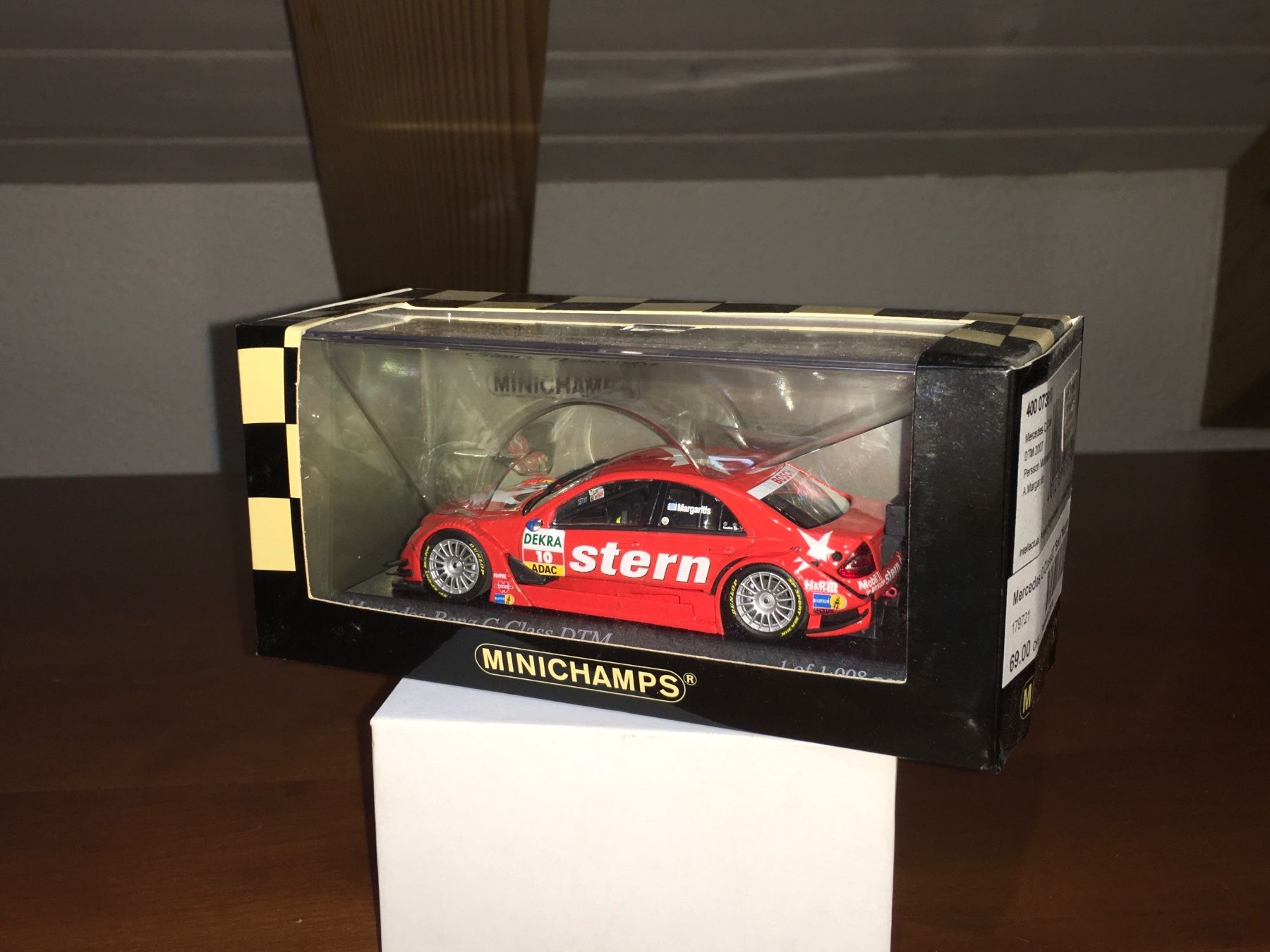 Mercedes-Benz C-Class DTM 07 A. Margaritis 1/43 Minichamps (Neu und ...