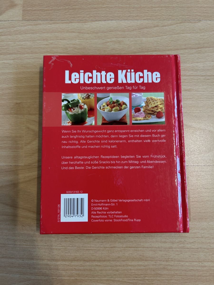 Libri: Kochbuch "Leichte Küche" – Usato da Biel/Bienne venduto da SandraDG 1