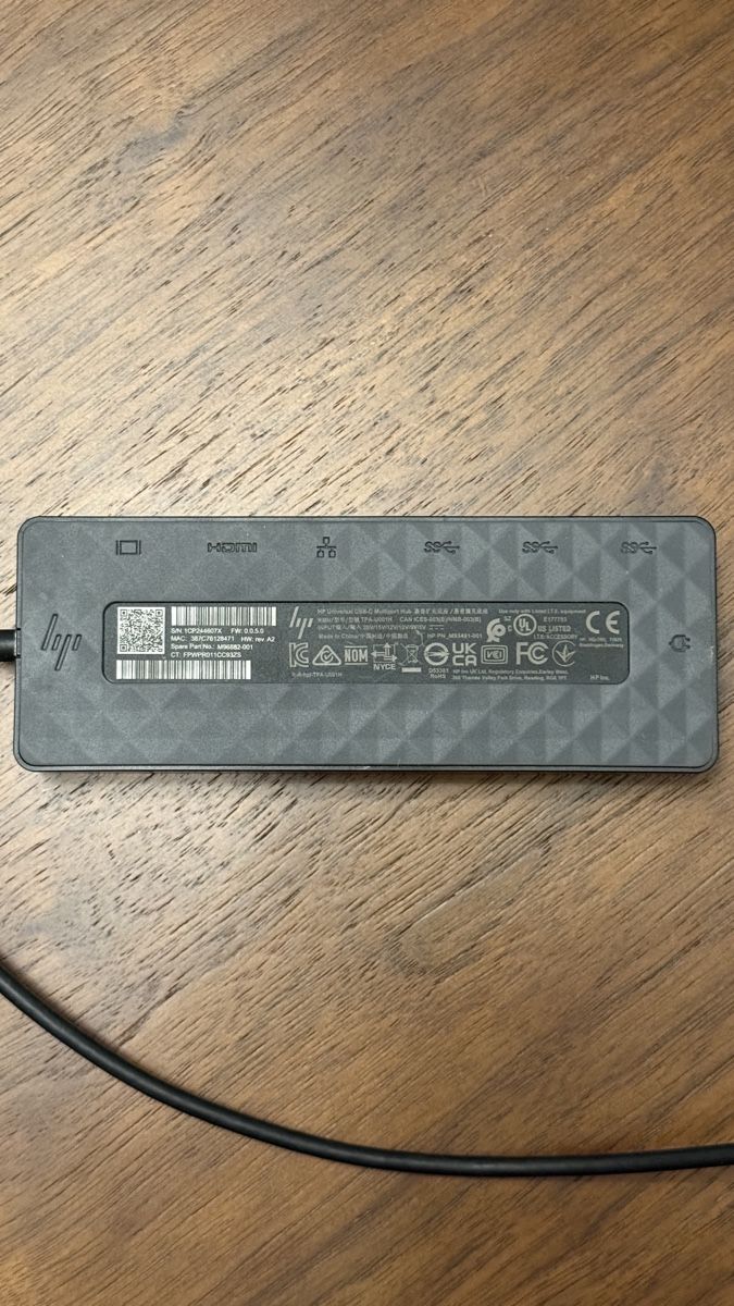 Hewlett Packard Hub & Switch: HP USB-C Universal Multiport Hub – Usato da Wohlen AG venduto da dan_hk69 2