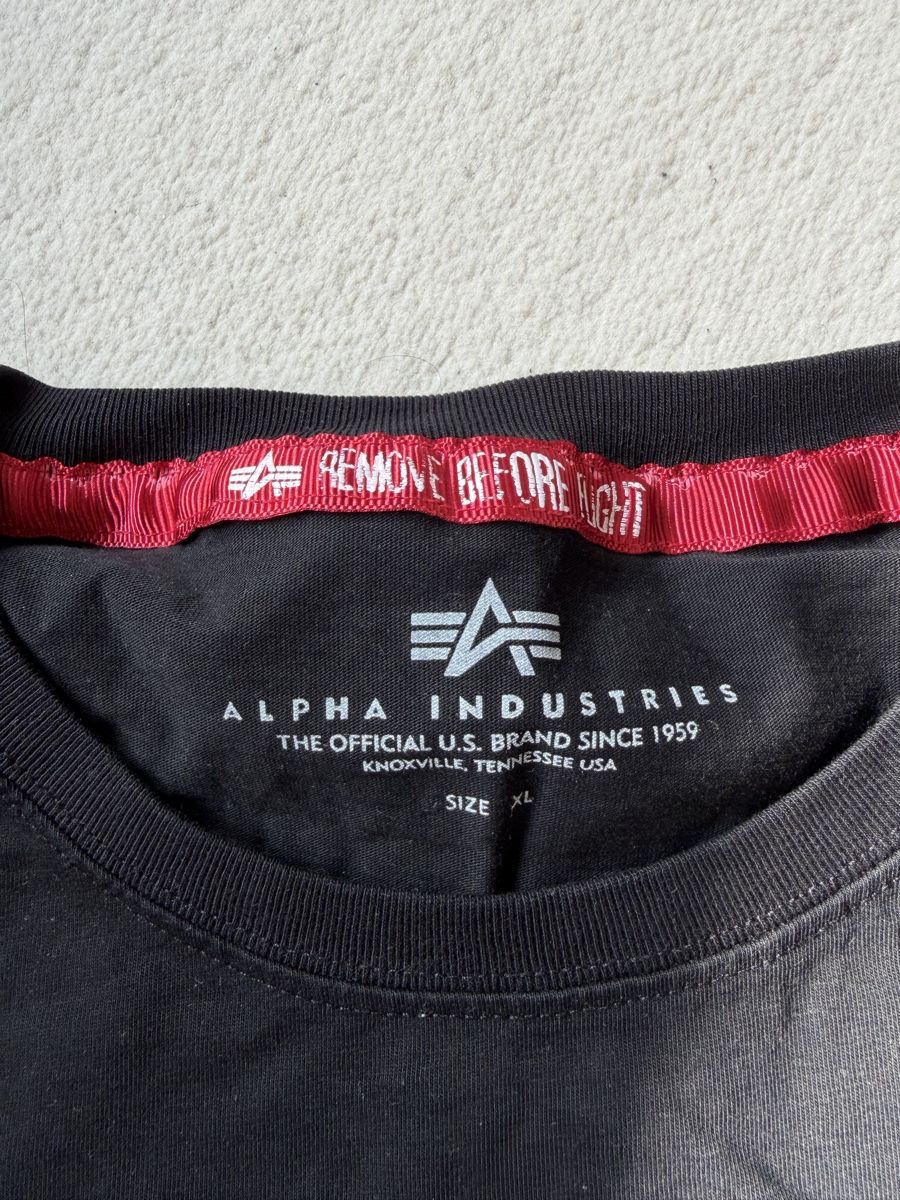 Alpha Industries T-shirt: Langarm-Shirt von Alpha Industries – Usato da Würenlingen venduto da Sarasota03 1