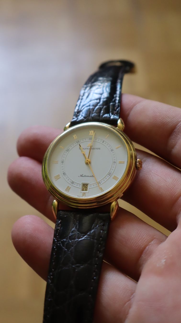 Maurice Lacroix Orologi: Maurice Lacroix 11114 Gold Plated ab 1.-! – Usato da Seedorf BE venduto da cali_watches 1