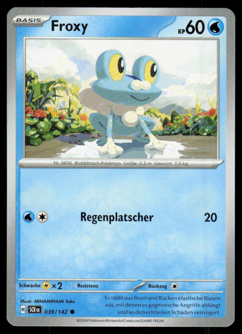 Pokémon Carte collezionabili: Pokemon Froxy 039/142 – Usato da Herisau venduto da Pokemon2025