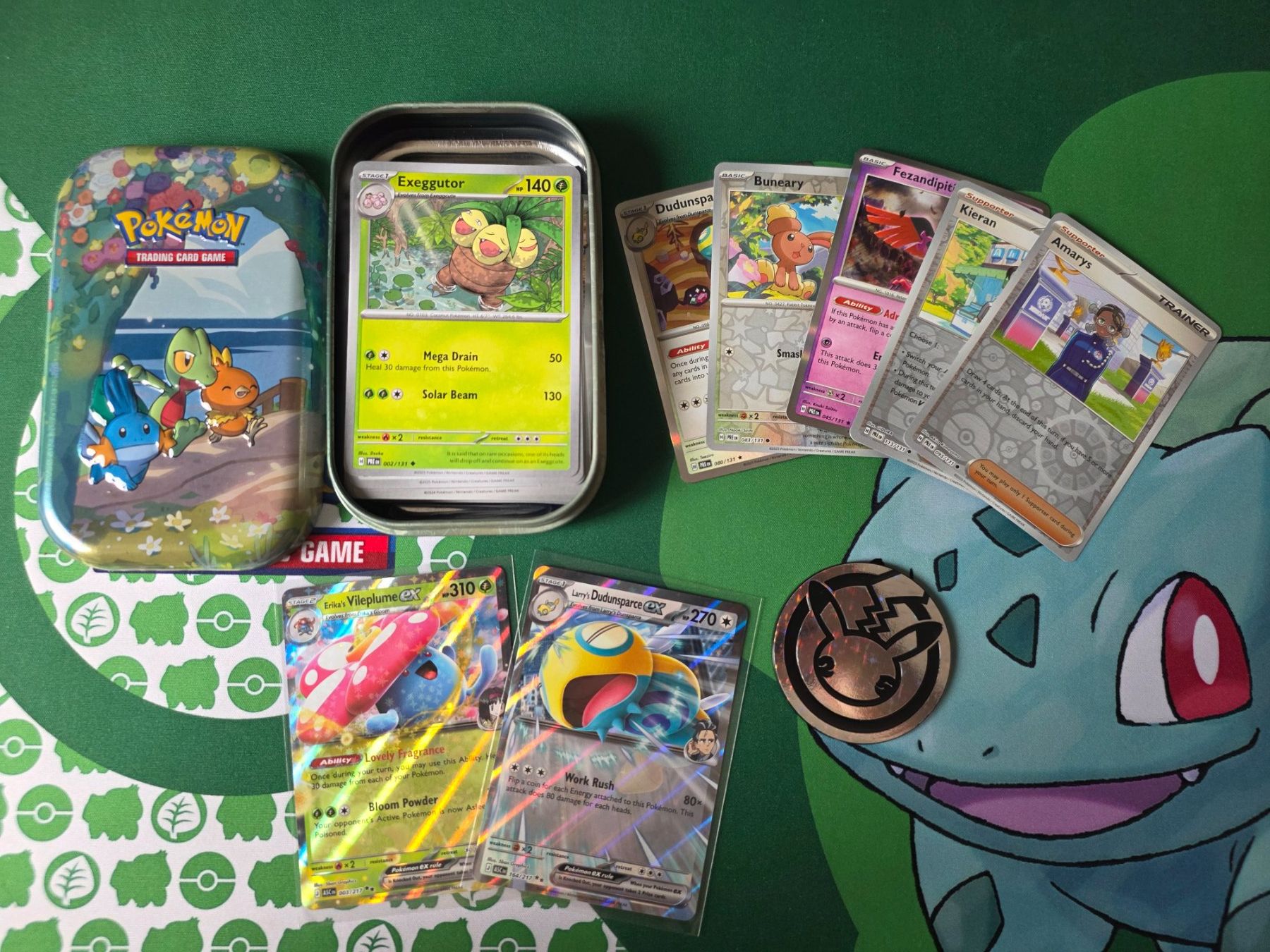 Pokémon Carte collezionabili: Pokemon Karten Set inkl. Metallbox Englisch – Nuovo (secondo la descrizione) da Gossau SG venduto da worklifebalance