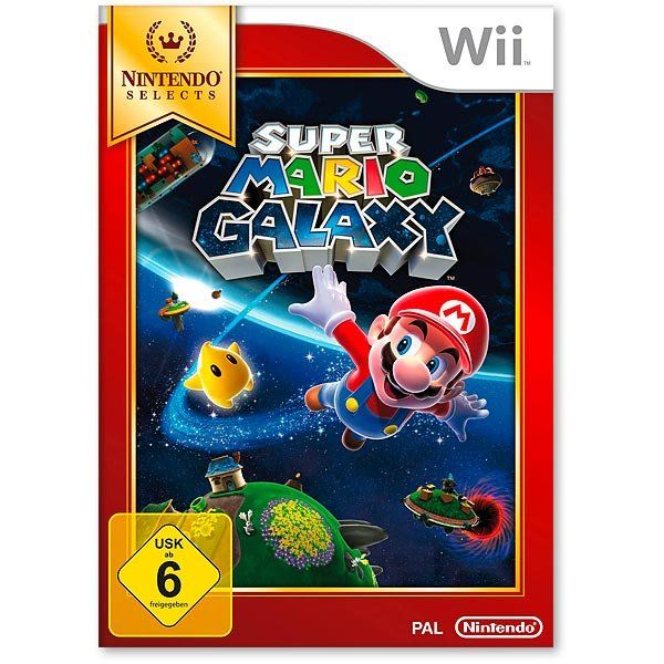 Nintendo Spiele: Super Mario Galaxy Mario auf zu den Sternen  Wii – Gebraucht aus Schüpfheim von Games_Spielkonsolen