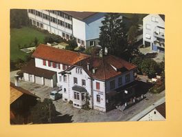 Langenbruck Flugaufnahme Bäckerei Cafe Restaurant Jura
