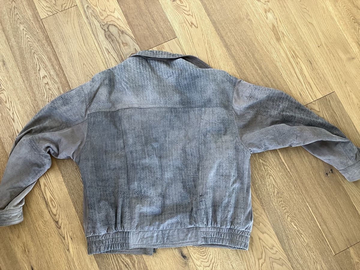 Giacche: Echt Leder Herren Jacke braungrau Gr 50 – Usato da Willisau venduto da son_lq7g 5