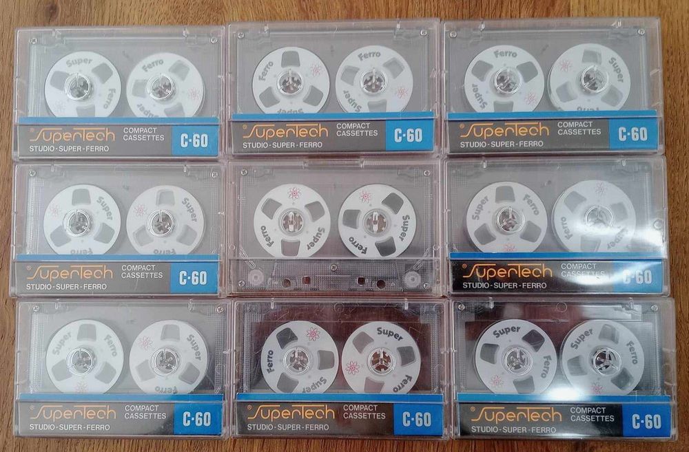 LOT 2 K7 AUDIO-PDMAGNETICS-ferro C60-cassette audio TAPE-MADE IN