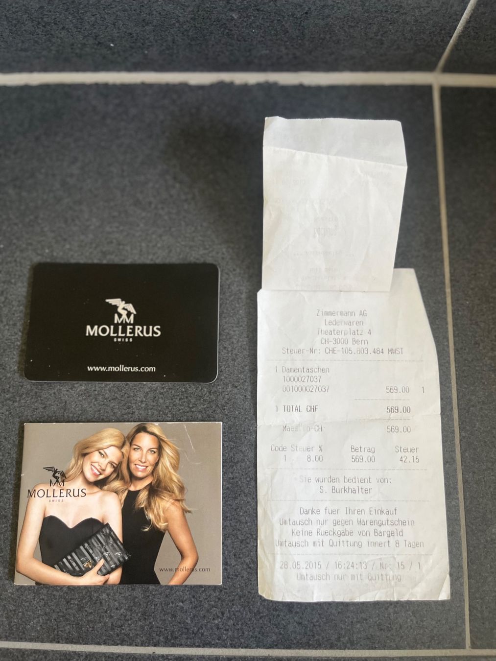 Maison Mollerus Borse: Maison Mollerus Tasche Lavin – Usato da Schliern b. Köniz venduto da gaby_daniela 4