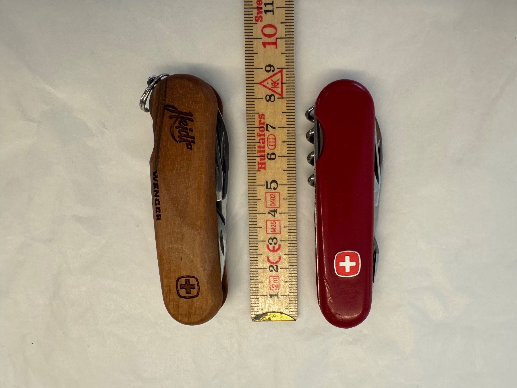 Wenger Taschenmesser: 2 Wenger Taschenmesser – Gebraucht aus Kestenholz von Sackmesser67 1