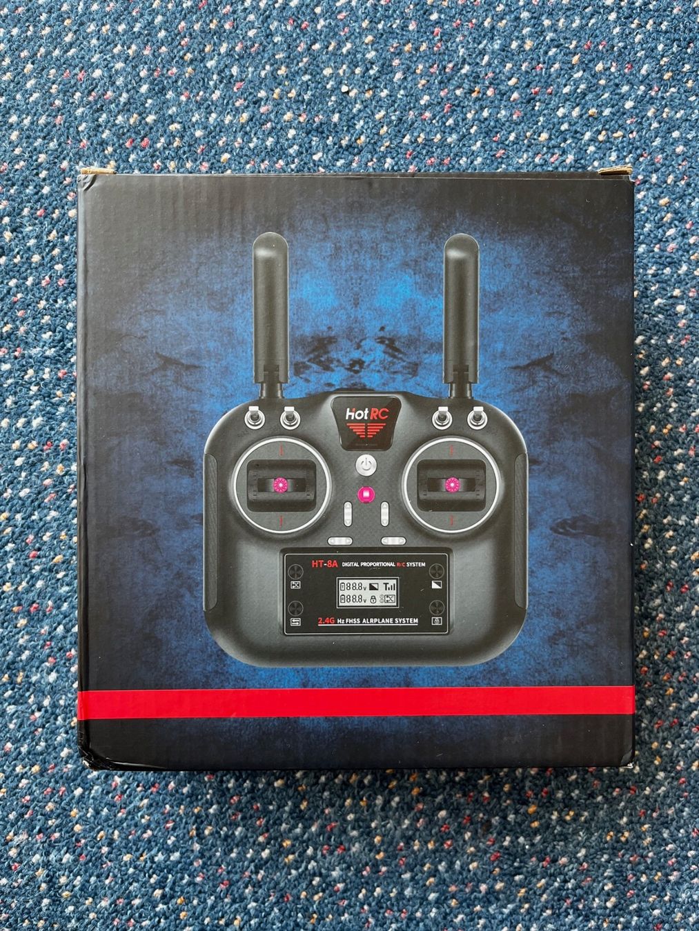 Telecomando: Hot RC HT-8A Fernsteuerung – Nuovo e nell'imballaggio originale da Ascona venduto da Patepet 1