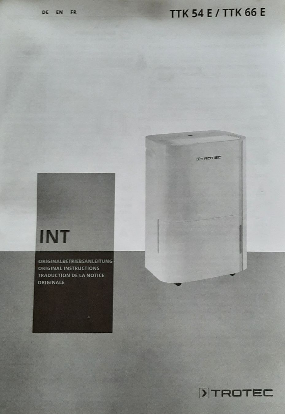 Trotec Deumidificatori: TROTEC Luftentfeuchter TTK 66E gegen Feuchtigkeit – Nuovo e nell'imballaggio originale da Hochdorf venduto da Amazone0 4