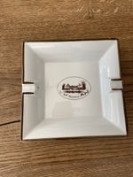 Cendrier carré Bellevue porcelaine vintage chic déco