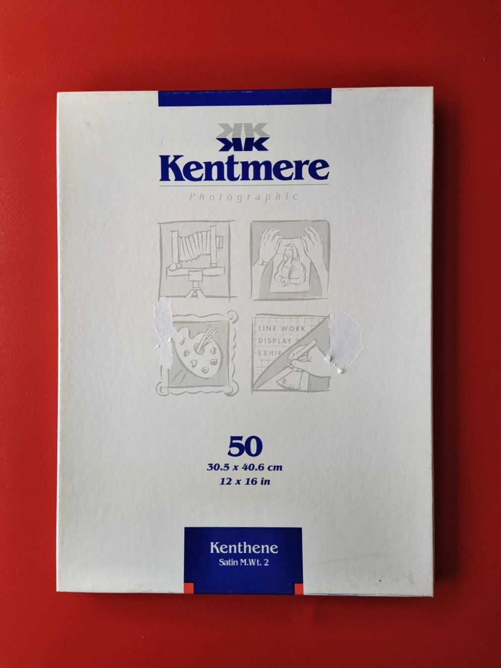 Carta: Silver photographic paper/ Kentmere Satin M.Wt.2 – Usato da Morgins venduto da Laurentcorinne