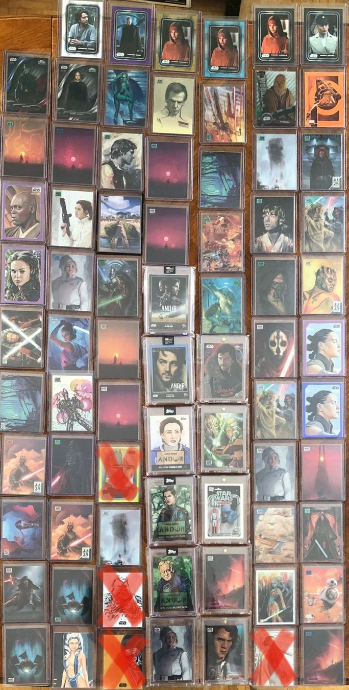 Topps Carte collezionabili: Serialized cards catalogue Topps Star Wars Chrome Galaxy + – Nuovo (secondo la descrizione) da Corsier GE venduto da SWmoderncards