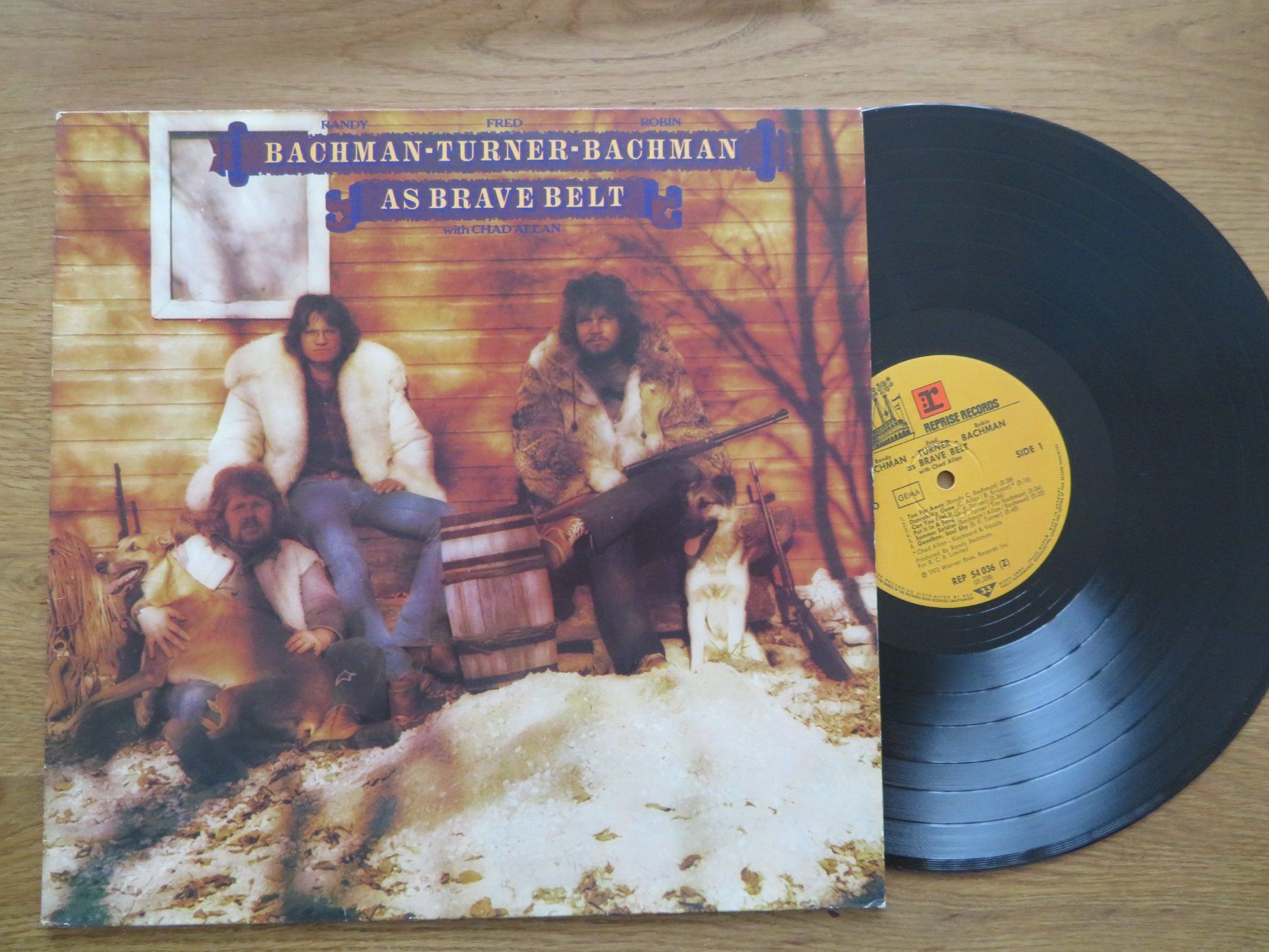 Schallplatten: BACHMAN TURNER BACHMAN AS BRAVE BELT – Neu (gemäss Beschreibung) aus Zürich von max_cp5f