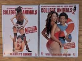College Animals 1+2 Special Uncut DVDs