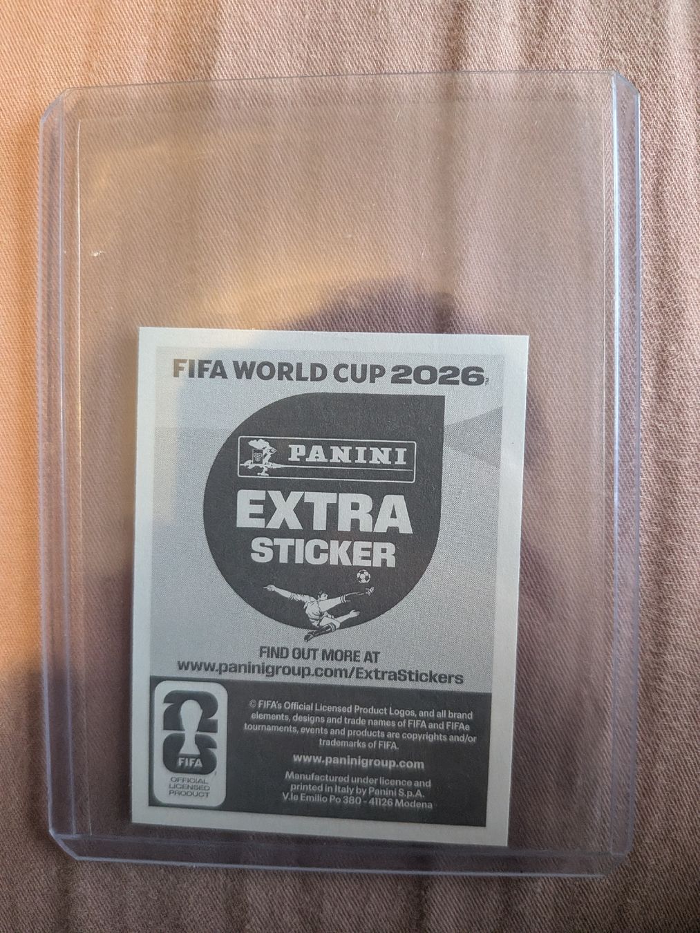 Panini Carte collezionabili: Panini WM 2026 Extra Sticker JÉREMY DOKU Regular – Nuovo (secondo la descrizione) da Uster venduto da yajiao 1