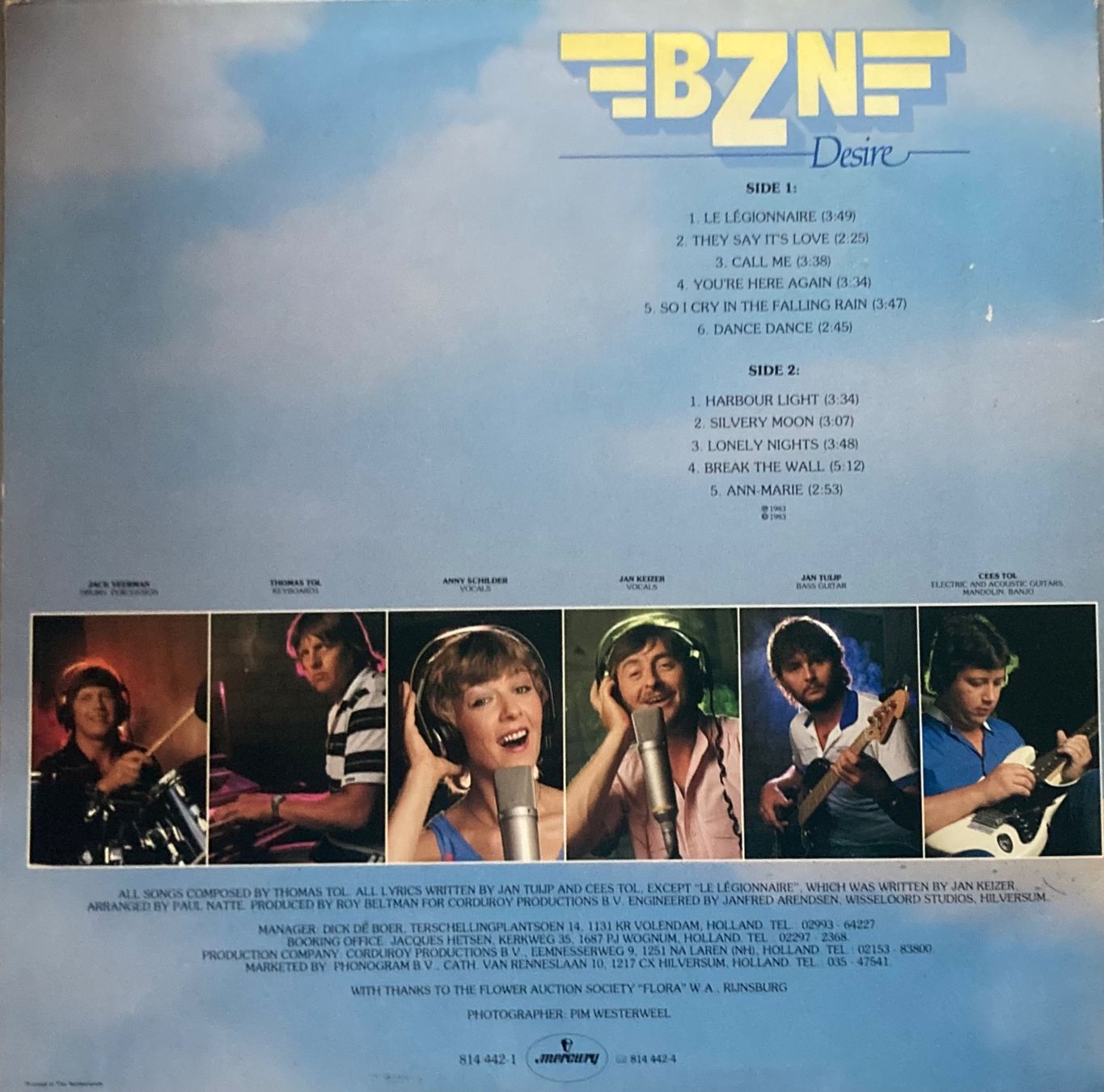 Dischi in vinile: BZN - DESIRE – Usato da Poliez-Pittet venduto da Newtown-Records 1