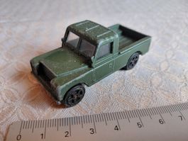 Pickup Land Rover grün Spielzeugauto Grogi Junior Made GB 🛻