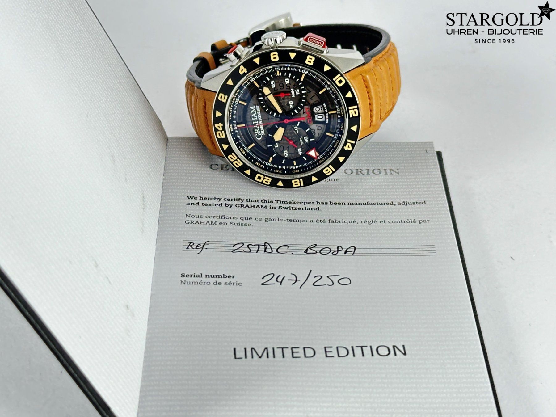 Graham Uhren: Graham Silverstone RS - 	2STDC.B08A.L119F – Gebraucht aus Zürich von Stargold-Uhren 8