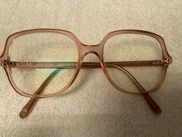 VIU Brillenfassung – Rosé / Transparent – Handmade in Italy