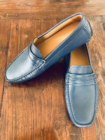 Bally Moccasins Dunkelblau 44 (NEU)