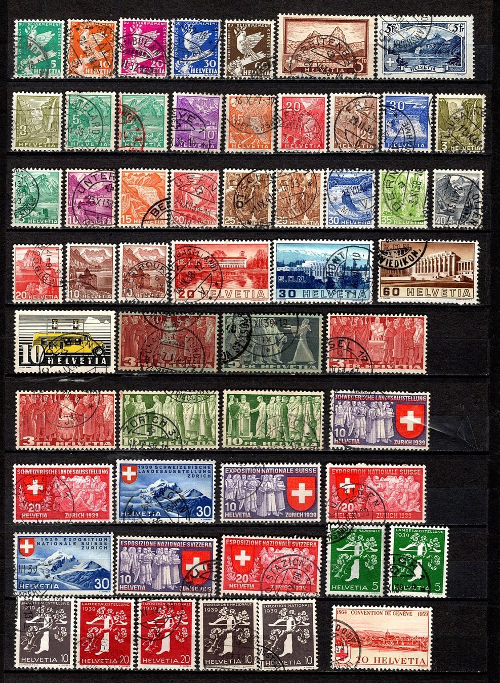 Tous les timbres: Sammlung Schweiz (728) – D'occasion à Burgdorf par blinky01 1