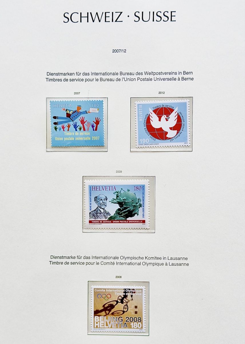 Tous les timbres: Dienstmarken CHF 144.20.- postfrisch – Neuf (Voir description) à Glattbrugg par Artos67 9