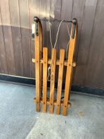 Davoser Schlitten, Holzschlitten, guter Zustand für den Win.