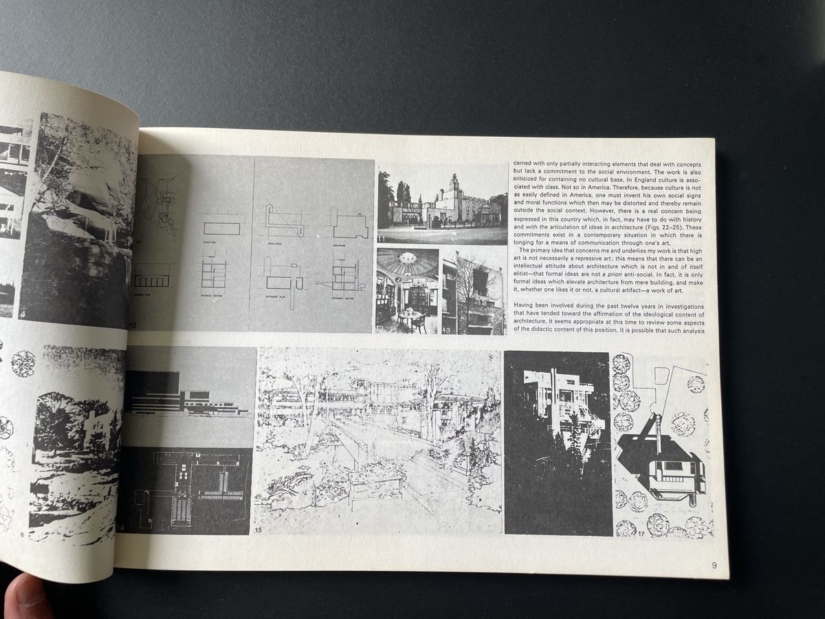 Libri: Richard Meier: Buildings and Projects 1965-1981 - Softcover – Usato da basel venduto da wefindwildness 3