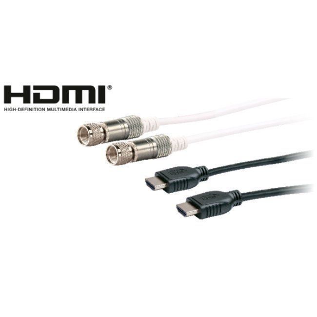 Cavi: HDTV SAT Anschlussset – Nuovo e nell'imballaggio originale da Chur venduto da swisskosss